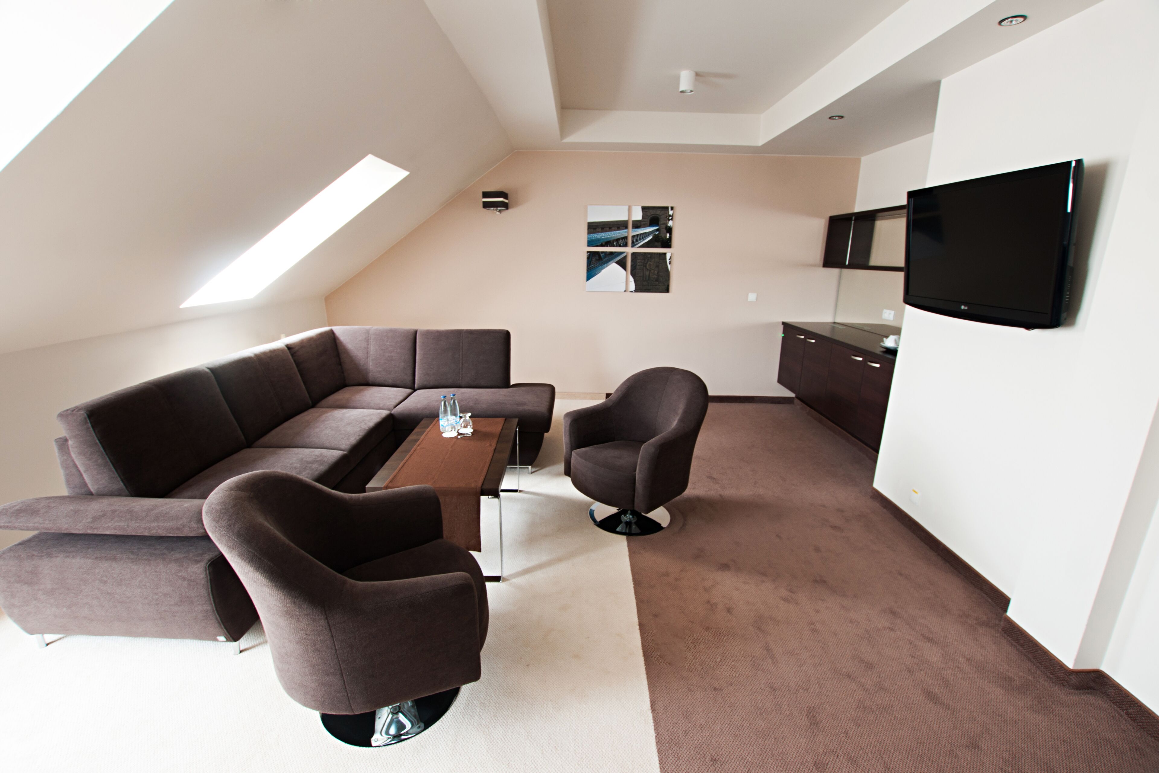 business apartment | living area | lcd tv