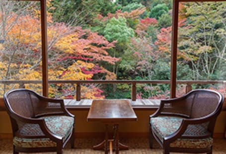 Traditional Room, Non Smoking, Shared Bathroom (Japanese-Style, Main Building) | View from room. Iwaso
