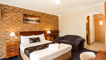 Desk, laptop workspace, blackout curtains, soundproofing