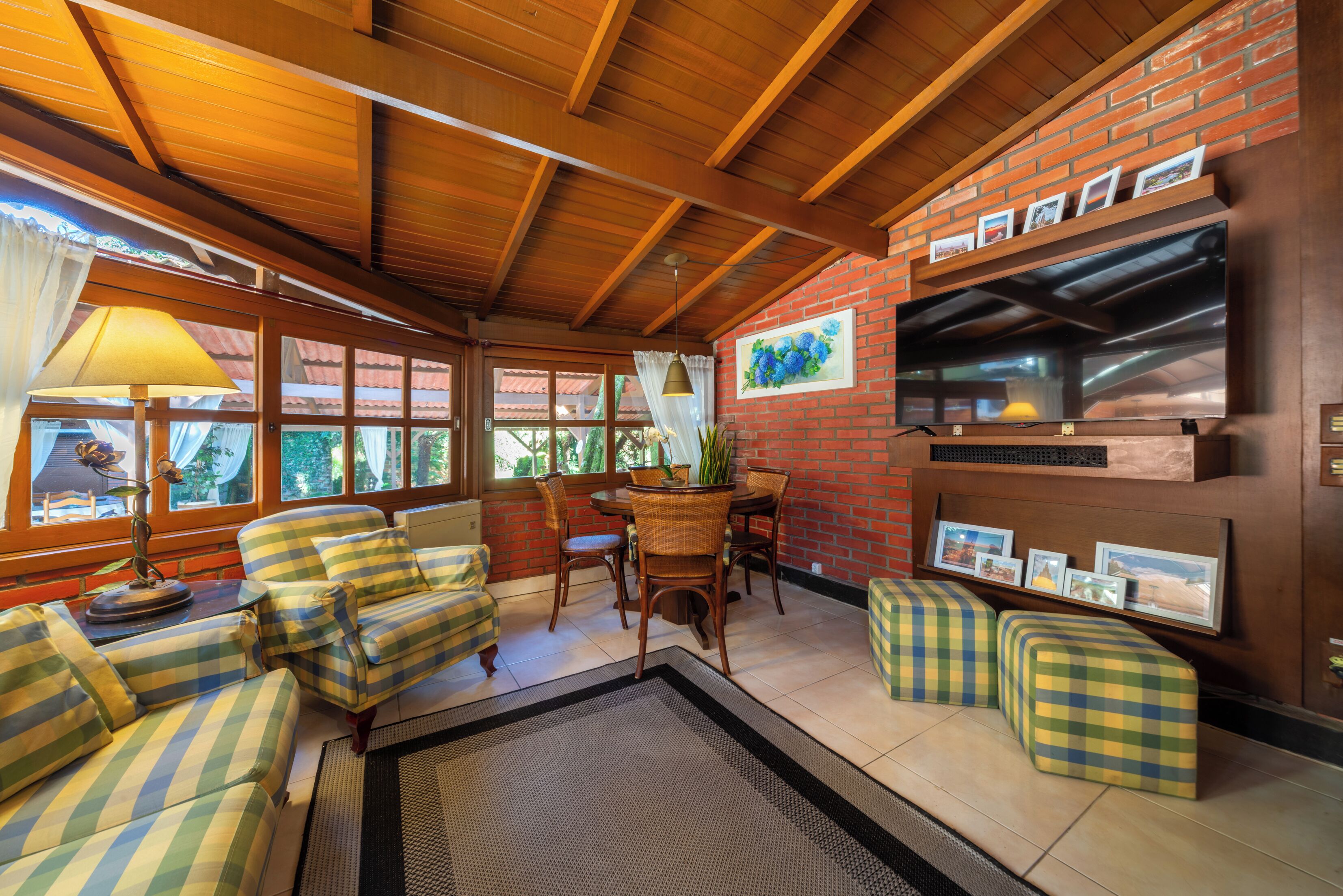 Sala de estar en el lobby