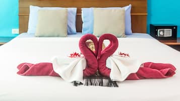 Wi-Fi gratuit, draps fournis