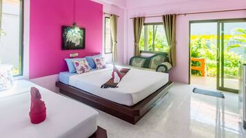 Phòng 3 Tiêu chuẩn | Truy cập Internet không dây miễn phí, bộ trải giường