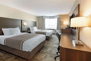 Standard Room, 2 Queen Beds, Refrigerator & Microwave, Tower