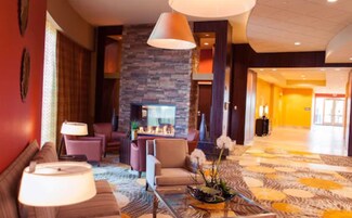 Sala de estar en el lobby