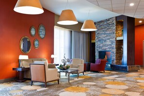 Zona de estar del vestíbulo