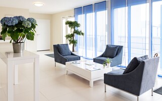 Zona de estar del vestíbulo