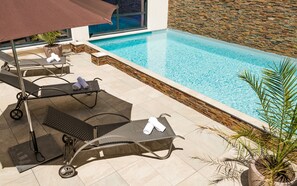 Seasonal outdoor pool - Résidence Lagrange Vacances Les Patios Eugénie (Biarritz)