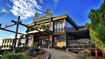 Uitzicht vanuit accommodatie