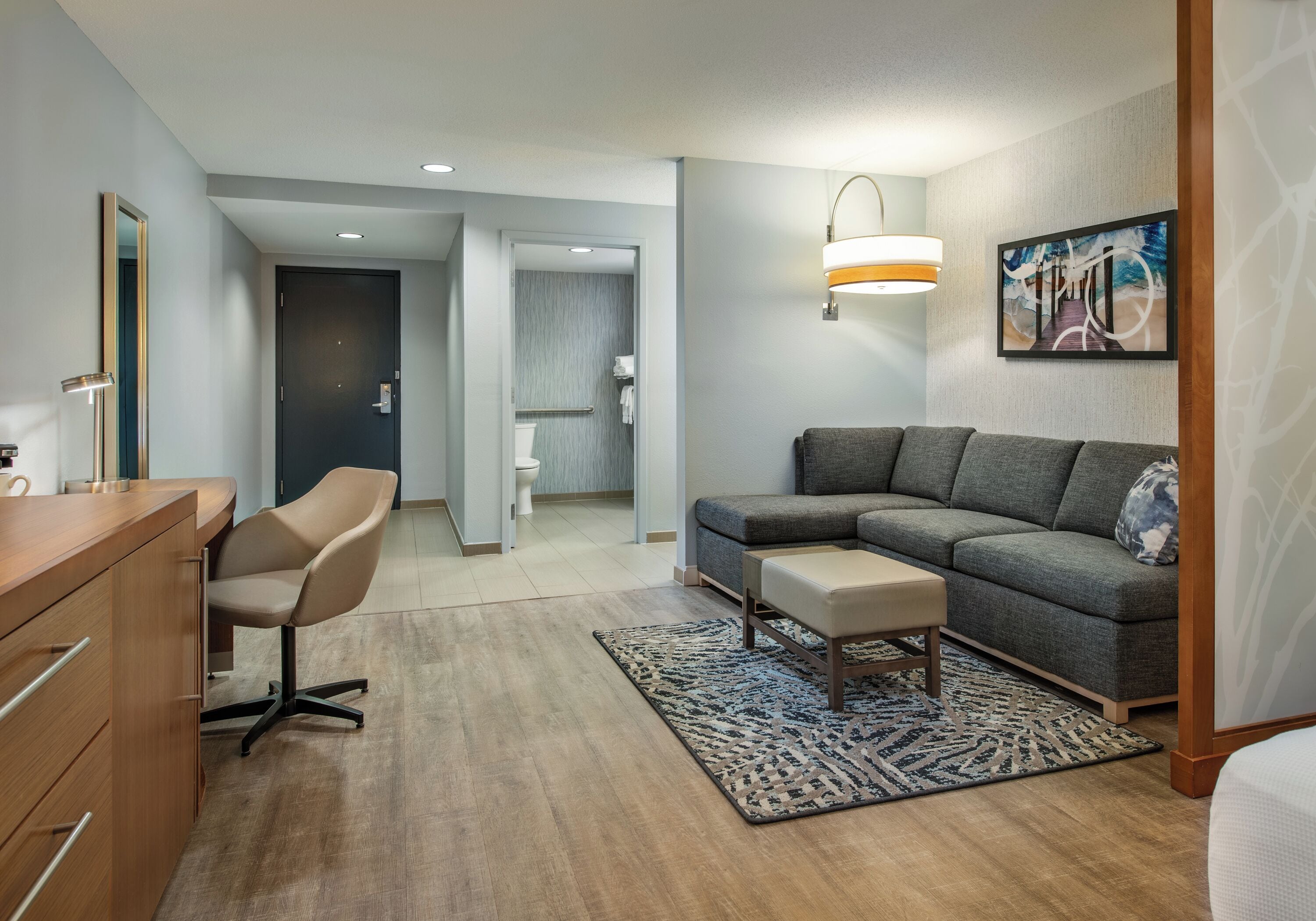 room, 1 king bed, accessible (with shower) | in-room safe, desk, blackout curtains, iron/ironing board