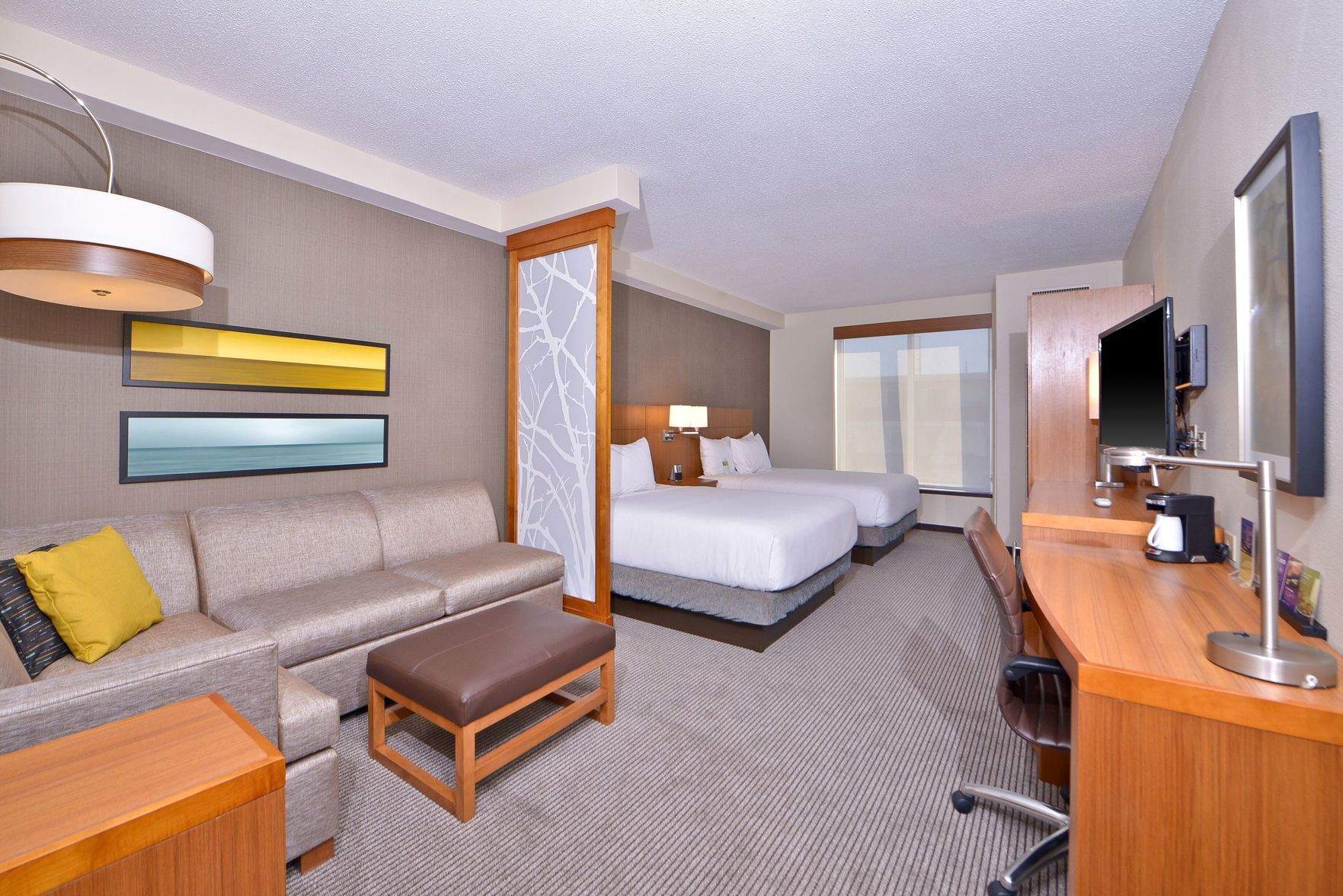 In-room safe, desk, blackout curtains, iron/ironing board