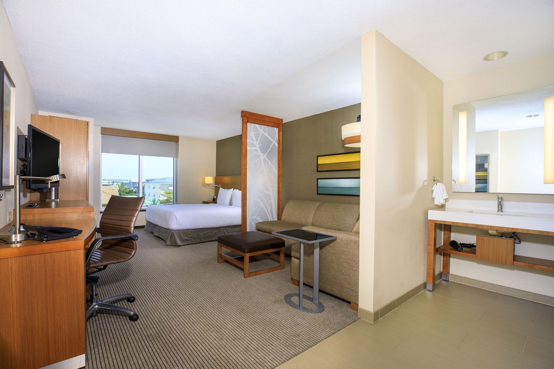In-room safe, desk, blackout curtains, iron/ironing board