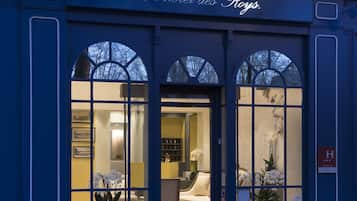 Front of property – evening/night