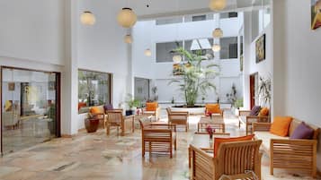 Sala de estar en el lobby