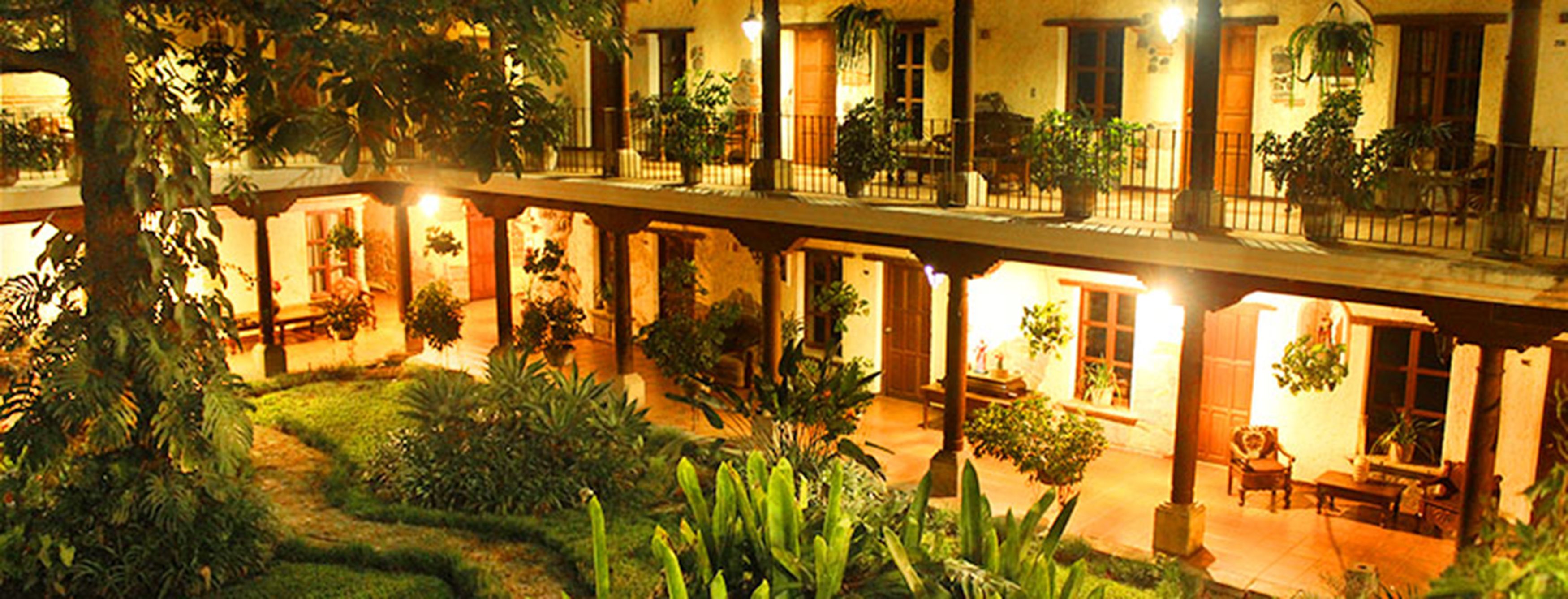 Front of property – evening/night