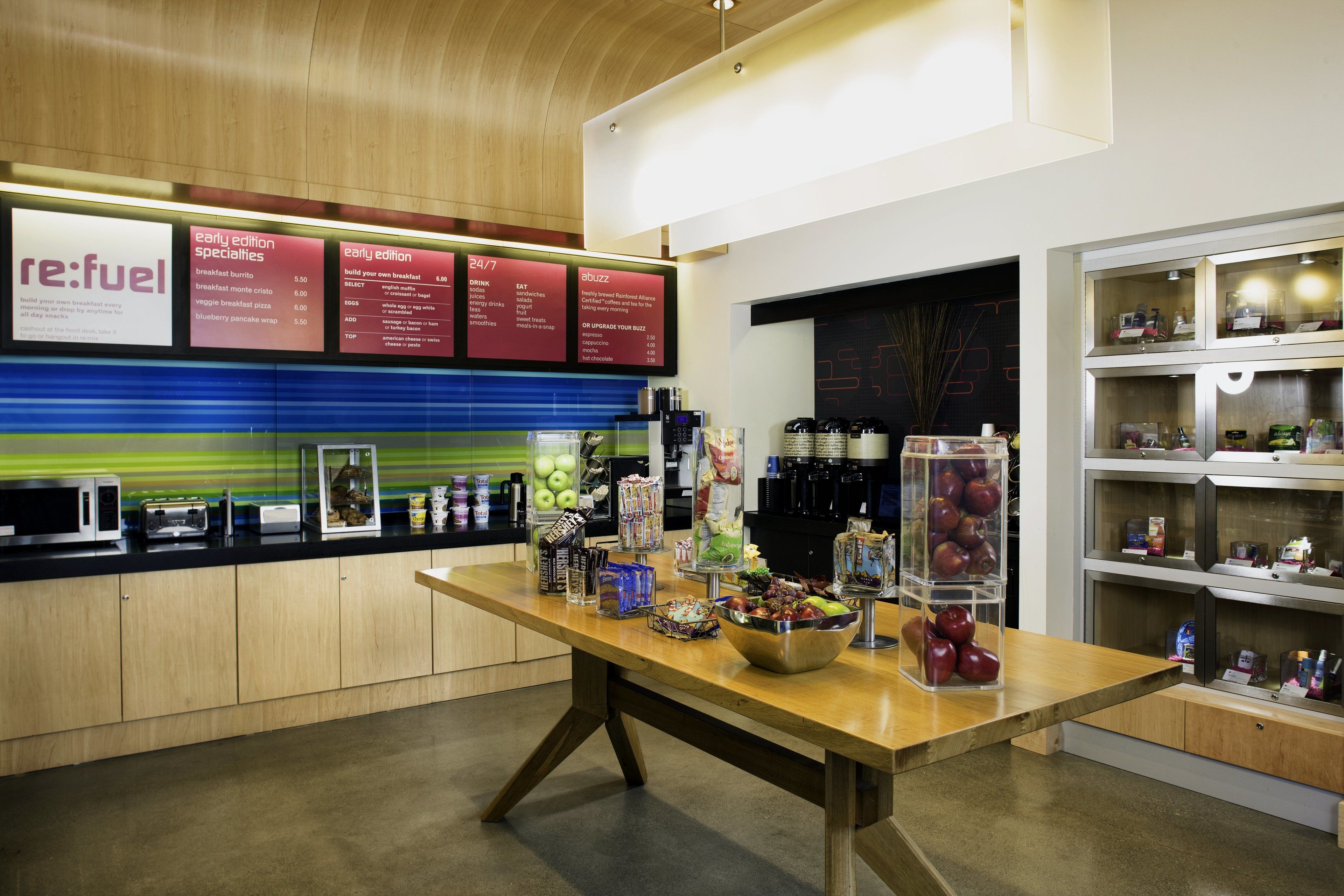 full breakfast for a fee