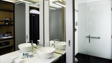 Ducha y cabezal de ducha con hidromasaje