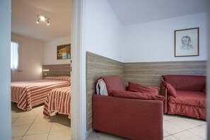 Chambre familiale, 2 chambres, chambres communicantes | Vue de la chambre