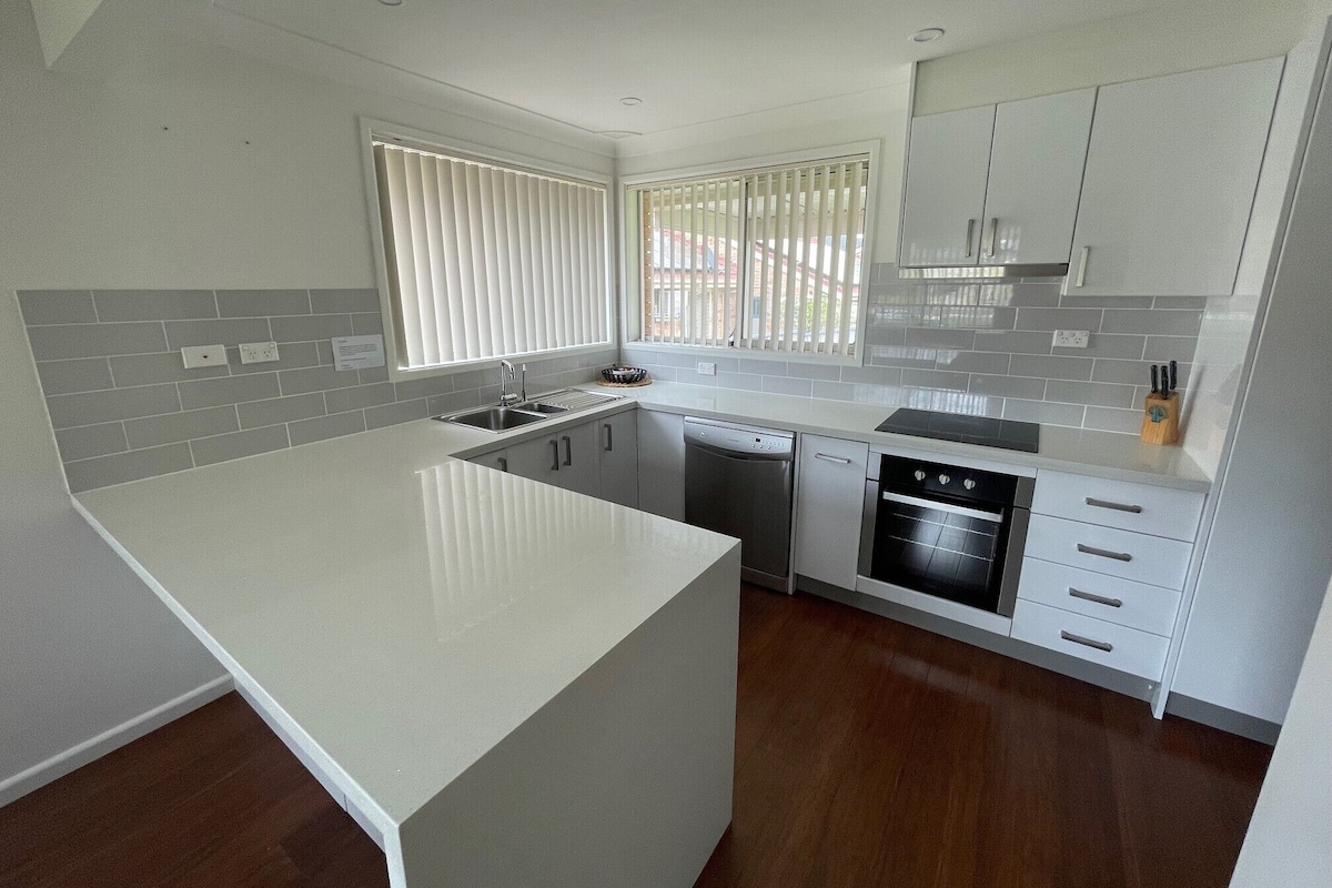Fridge, microwave, electric kettle