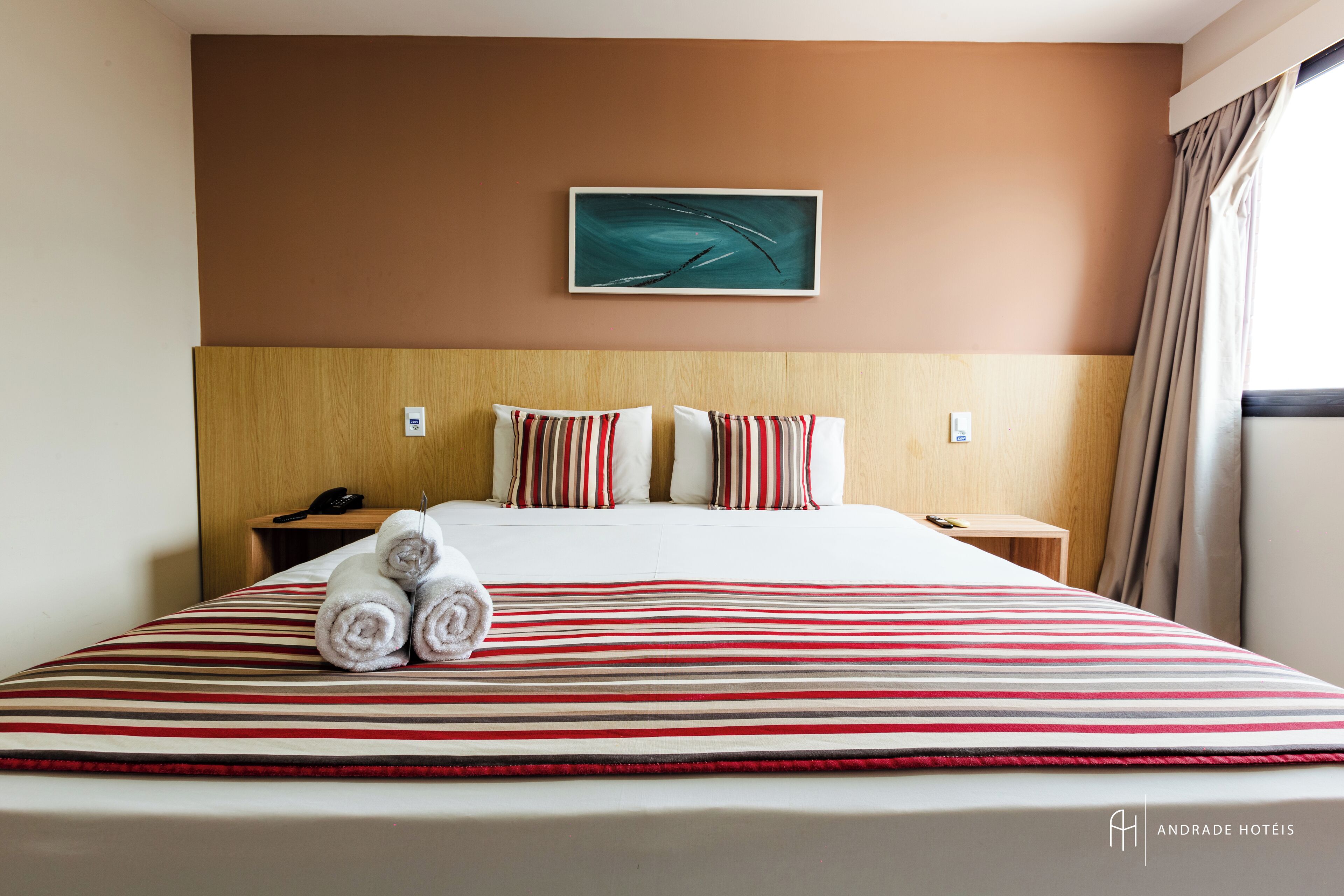 Apto Standard Casal | Minibar, Schreibtisch, kostenloses WLAN, Bettwäsche