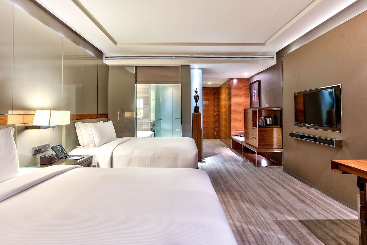 1 chambre, literie de qualité supérieure, couette en duvet d'oie