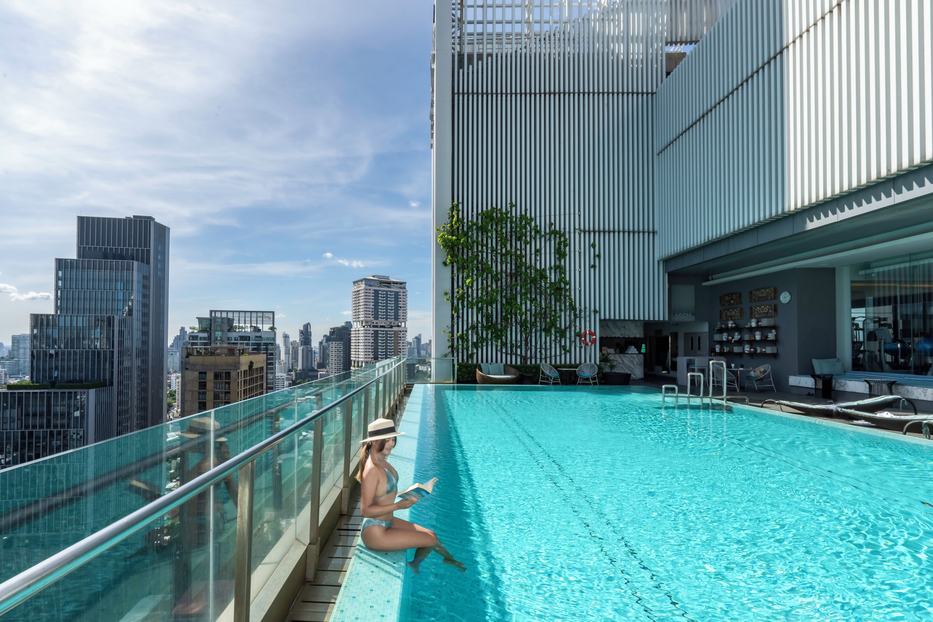 Outdoor pool, open 7:00 AM to 7:00 PM, sun loungers