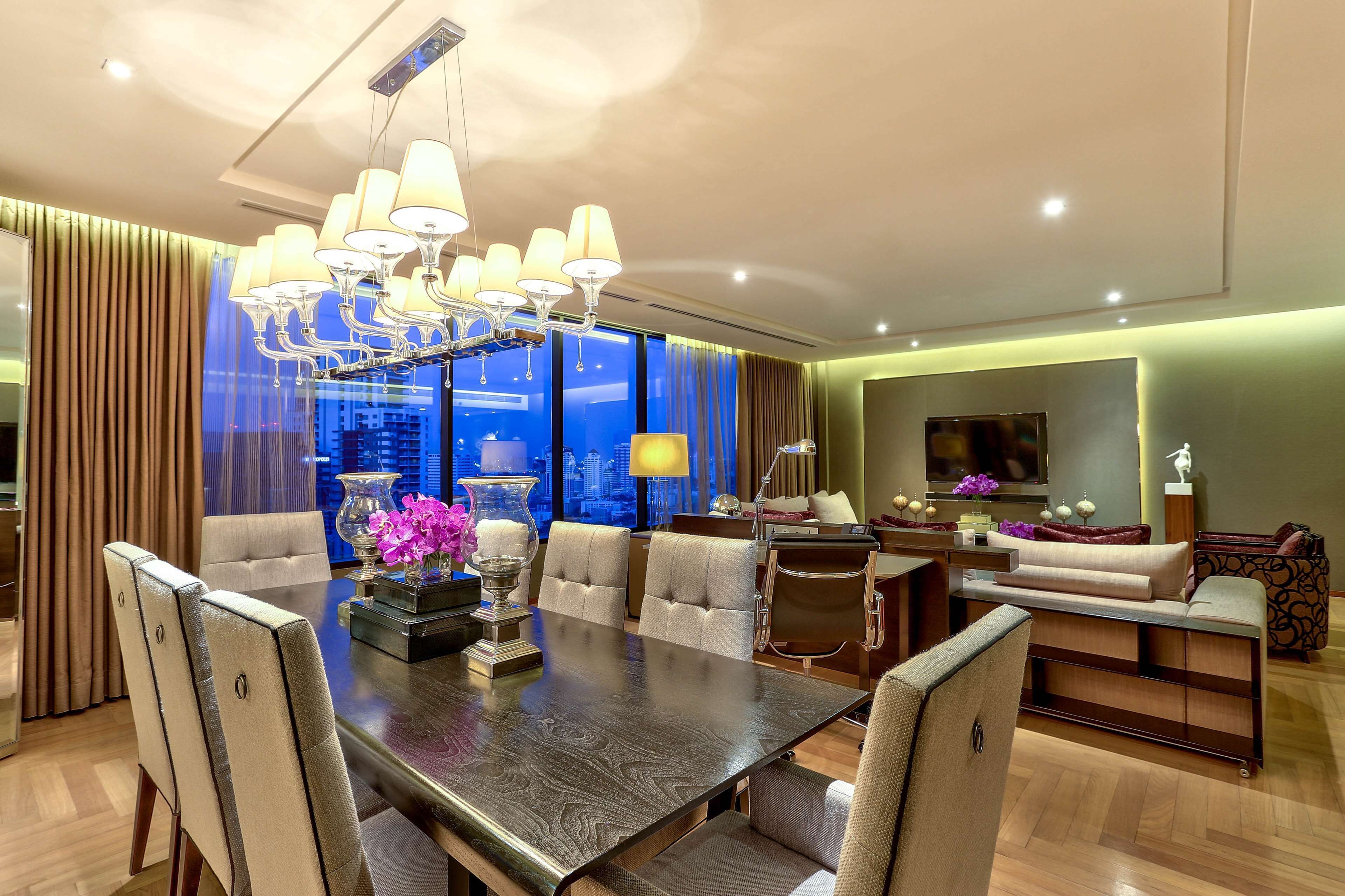 Hilton, Presidential Suite | 1 bedroom, premium bedding, down duvets, pillow-top beds