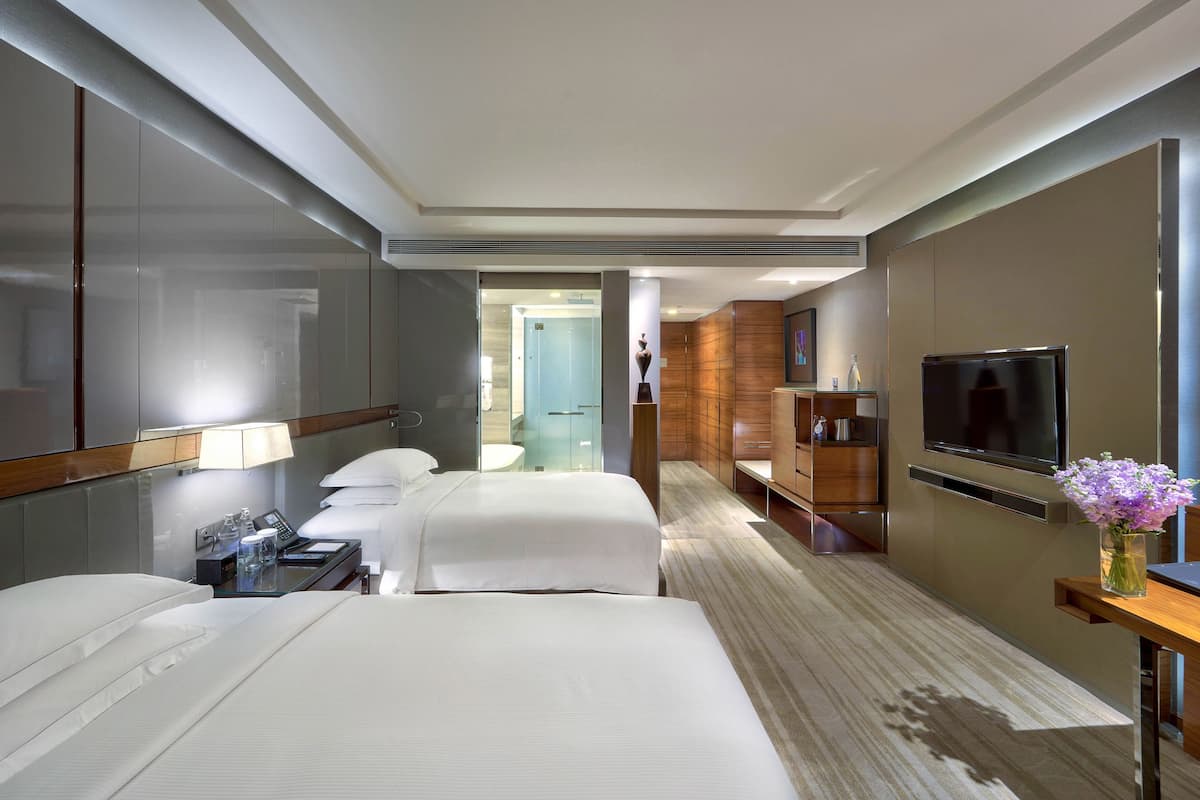 1 chambre, literie de qualité supérieure, couette en duvet d'oie