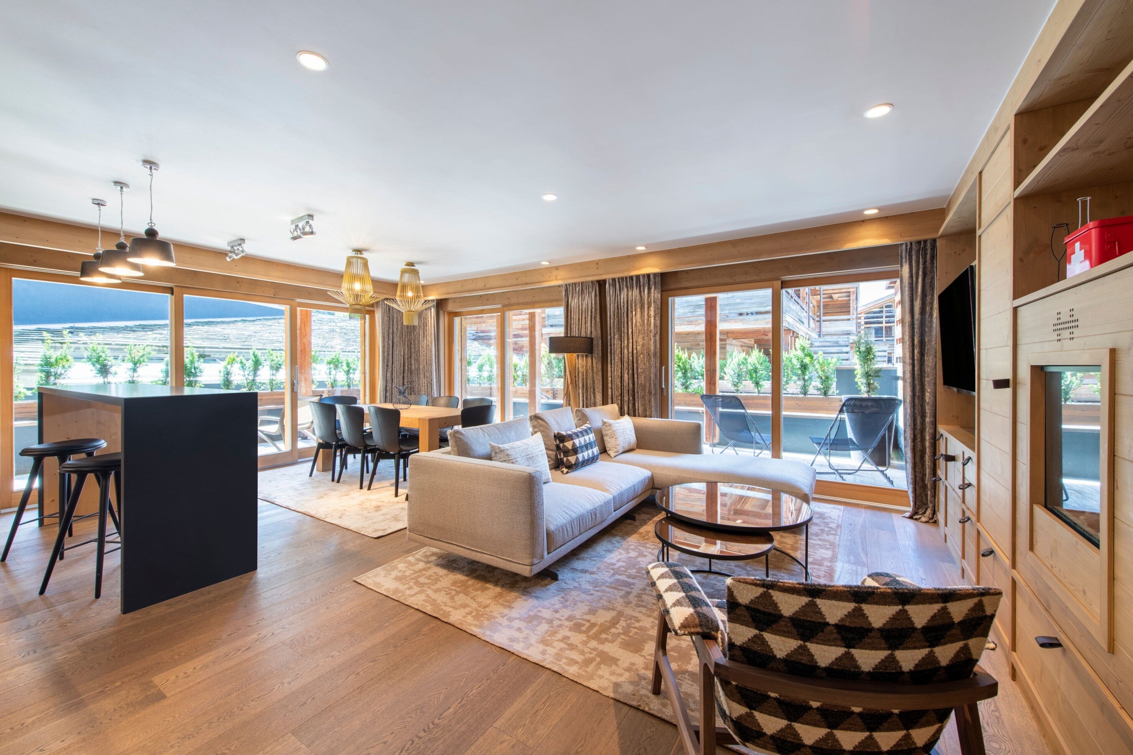 Habitación familiar, 3 habitaciones, balcón (Splendid) | 1 habitación, ropa de cama de alta calidad y minibar 