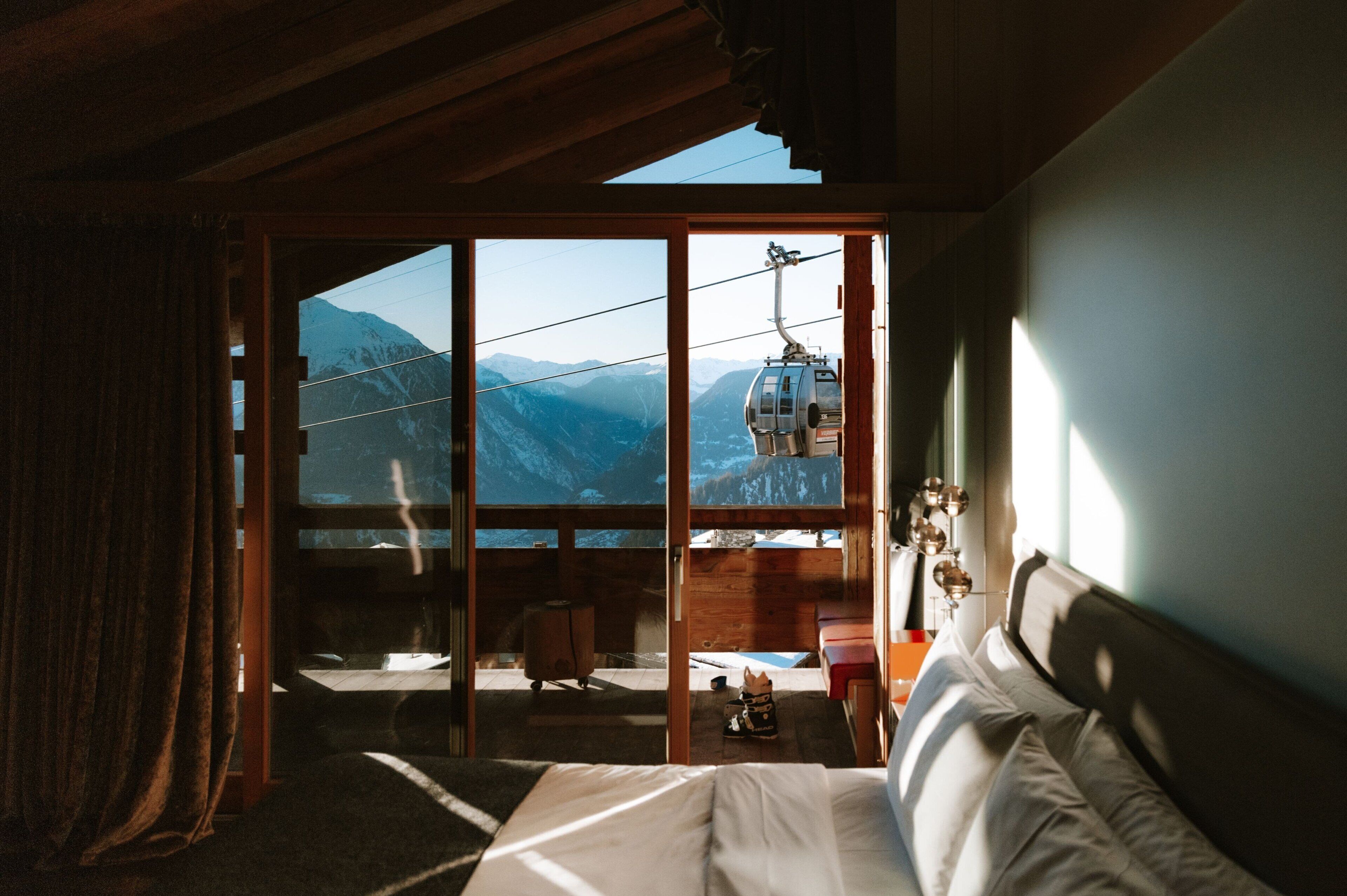 Junior-Studio, 1 King-Bett und Schlafsofa, Bergblick (Balcony)