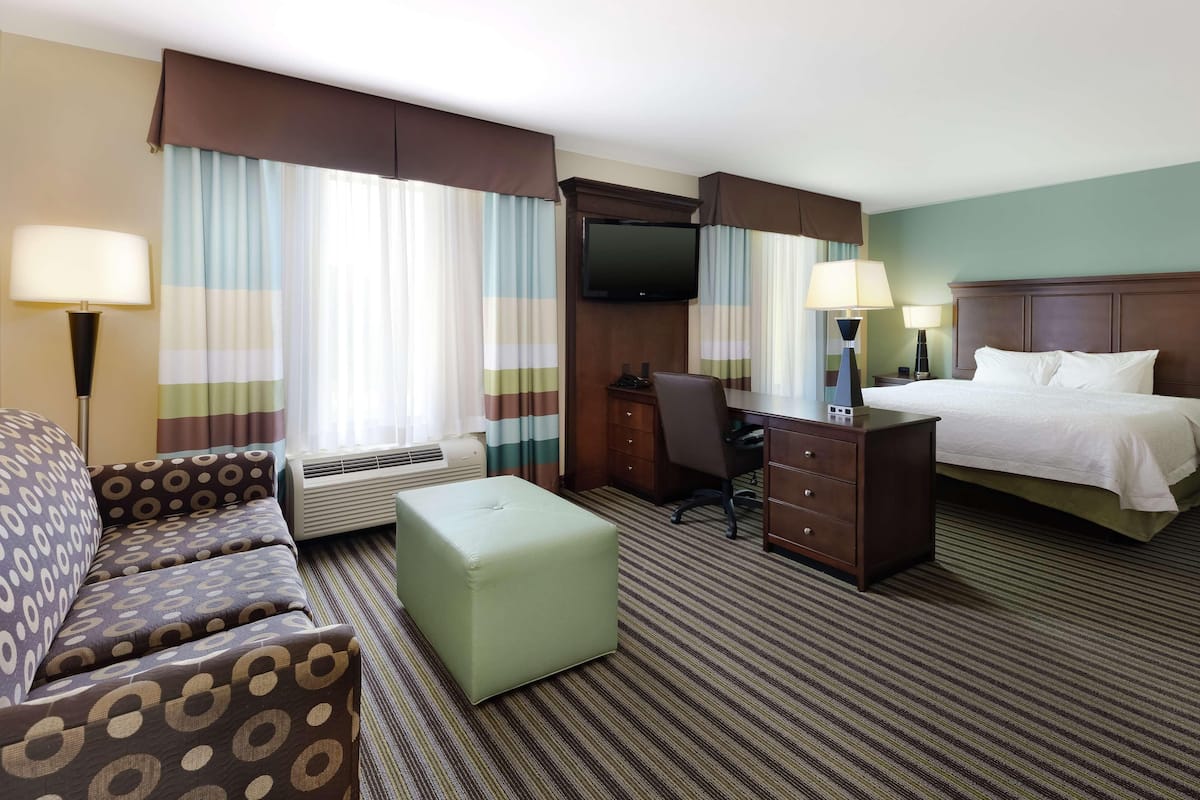 In-room safe, iron/ironing board, WiFi (free), alarm clocks