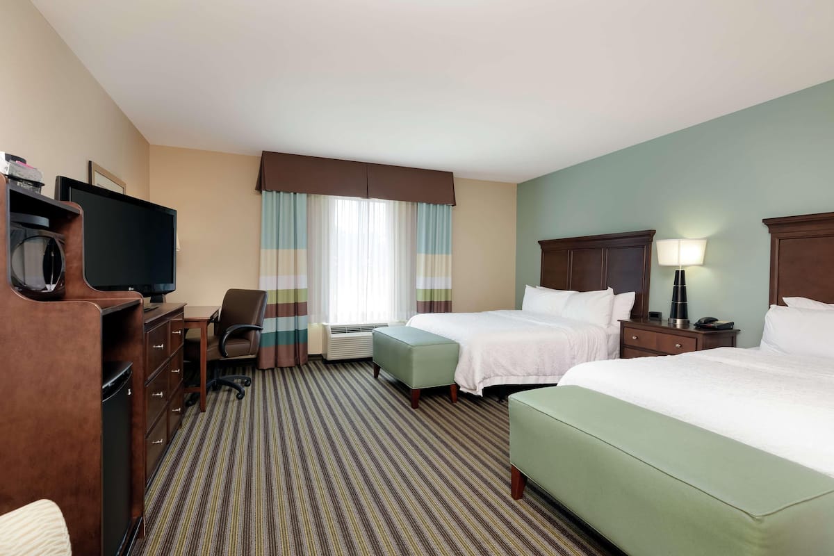 In-room safe, iron/ironing board, WiFi (free), alarm clocks