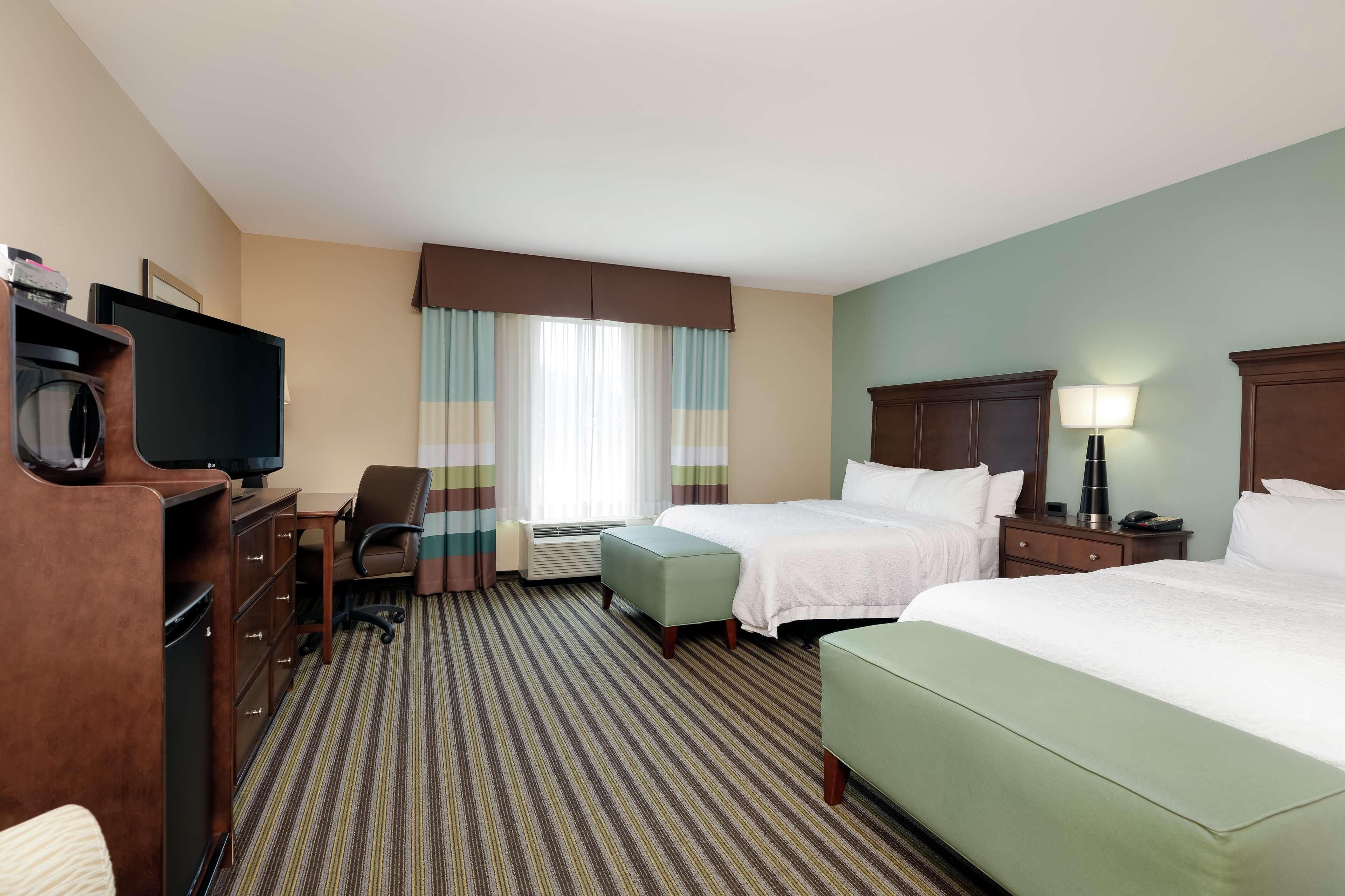 In-room safe, iron/ironing board, WiFi (free), alarm clocks