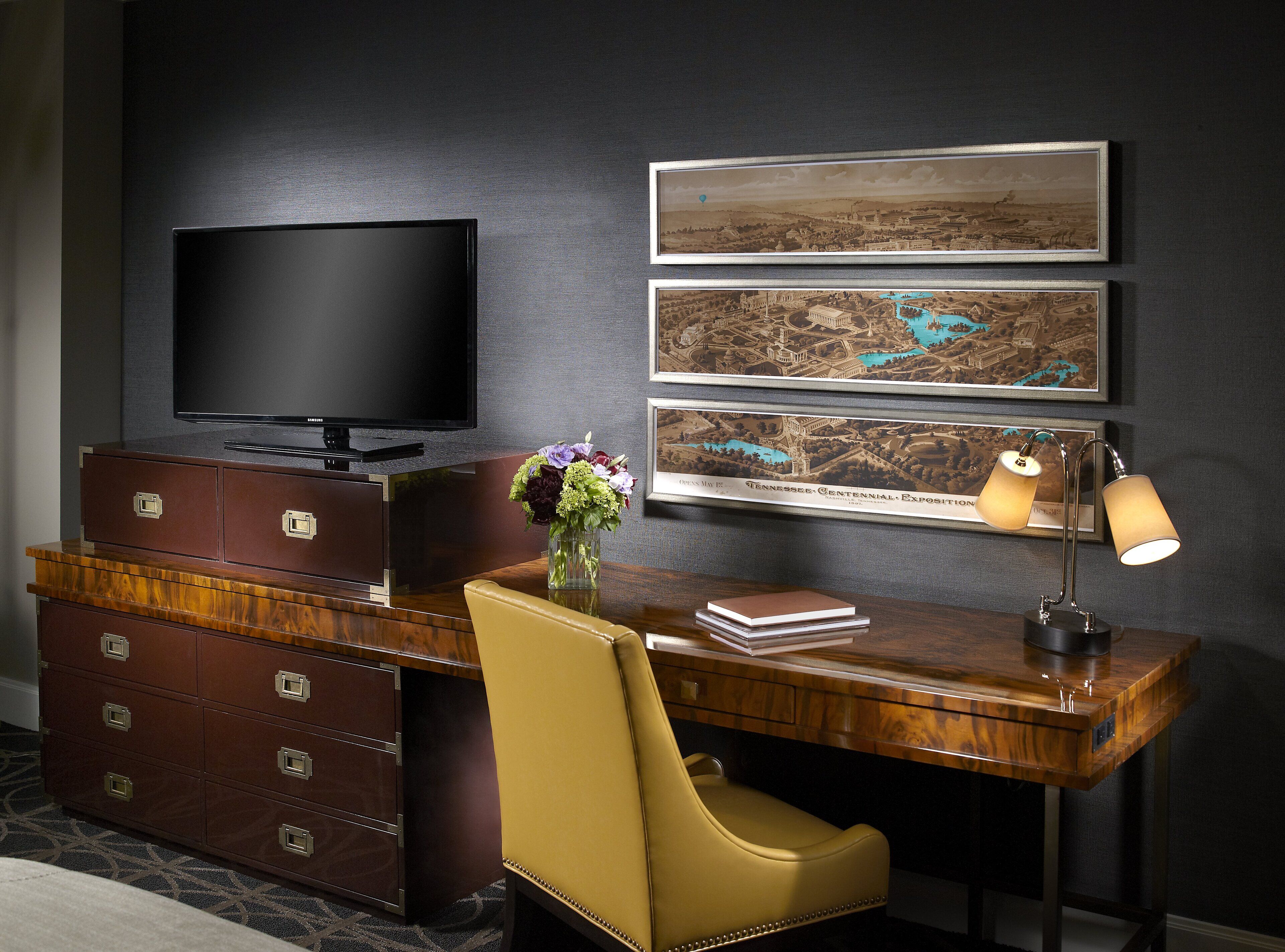 pillow-top beds, in-room safe, desk, blackout curtains