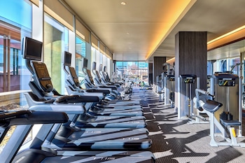 Fitness center at Omni Nashville Hotel
