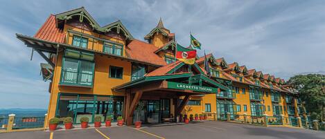 Façade de l’hébergement