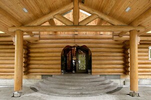 Entrada de la propiedad