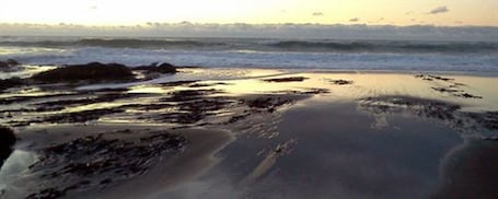 Una playa cerca