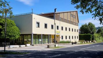 Voorkant van accommodatie