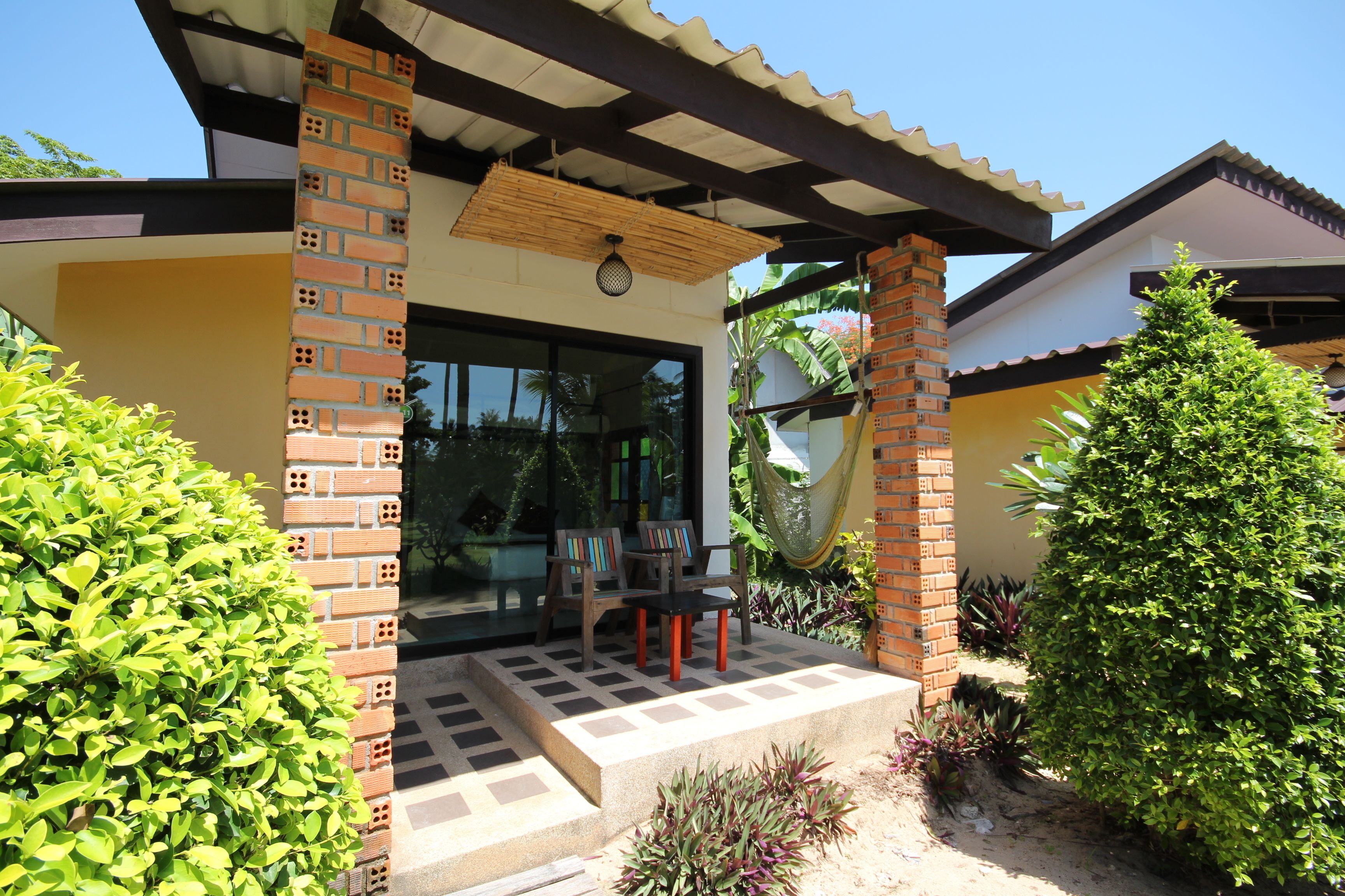 eco bungalow | balcony