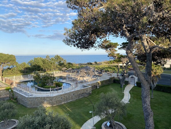 Vue depuis l’hébergement