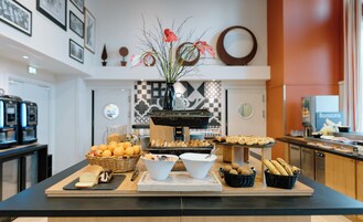 Daily buffet breakfast (EUR 16 per person)