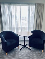 Deluxe Room, 1 Queen Bed | Desk, blackout drapes, iron/ironing board, free WiFi