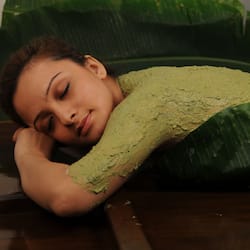 Sauna, body treatments, detox wraps, facials, Ayurvedic treatments