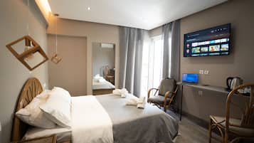 1 habitación, minibar, escritorio y espacio para trabajar con laptop