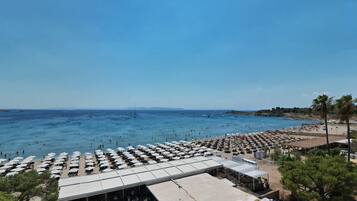 Private beach nearby
