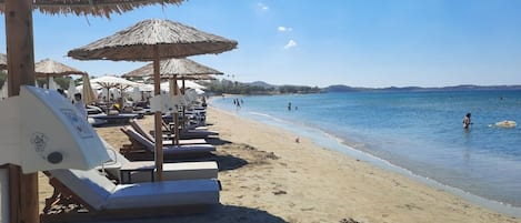 Private beach nearby