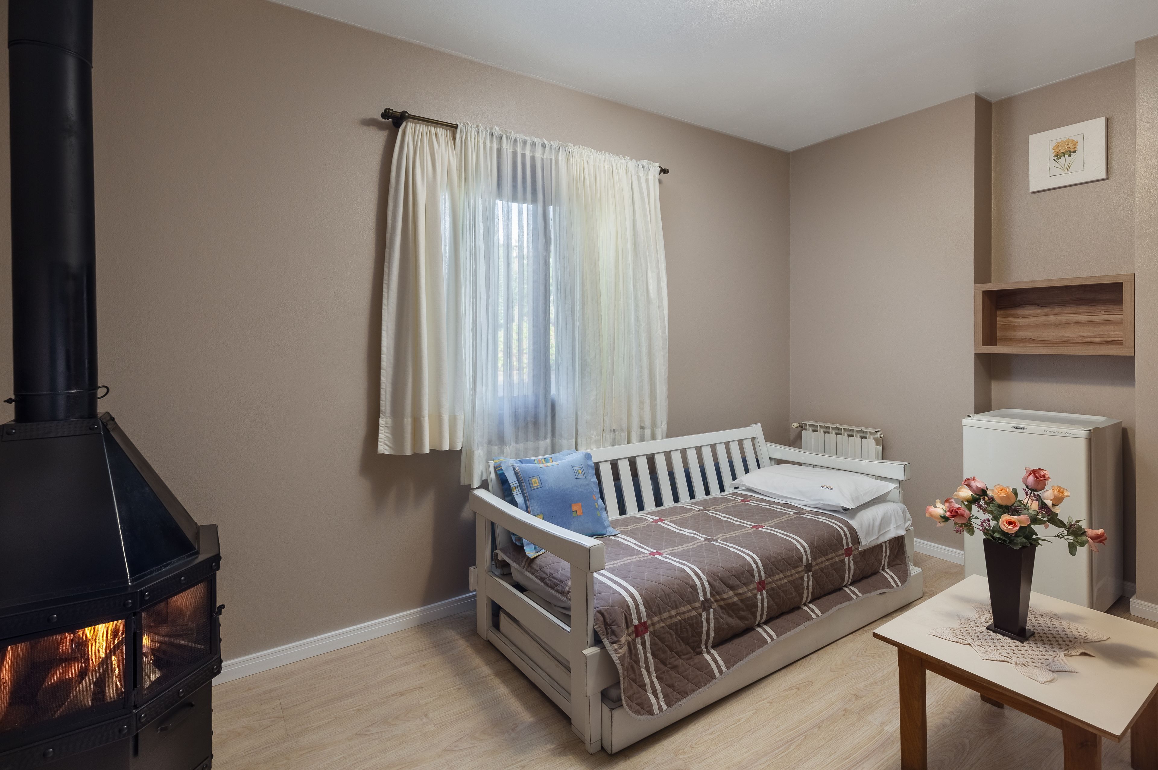 chalé  quero quero | living area