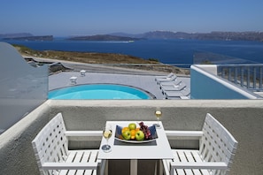 Balcony - Acroterra Rosa Luxury Suites & Spa (Santorini)