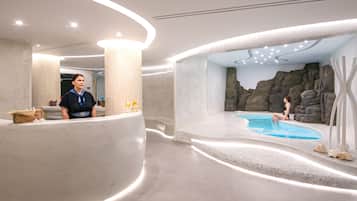 Couples treatment room(s), hot tub, steam room, Turkish bath/hammam