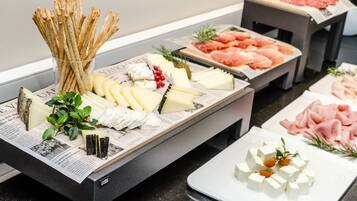 Daily buffet breakfast (EUR 13 per person)